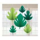 Hawaii Palmblad Takdekorationer