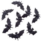 Gummifladdermöss Svart
