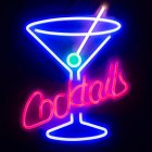 Cocktails Neonskylt