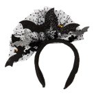Halloween Hårband Med Fladdermus Svart