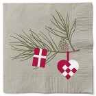 Dansk Jul Servetter Beige