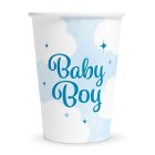Baby Boy Pappersmuggar Blå/Vit