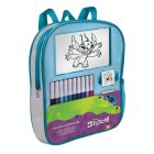 Stitch® Färg- & Stämpelset Ryggsäck Blå