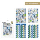 Real Madrid® Klistermärken Set