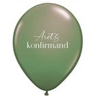Årets Konfirmand Ballonger Olivgröna