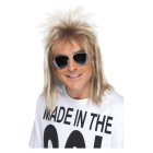 80-tal Rockstjärna Peruk Blond