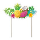 Aloha Tropiska Frukter Tårtdekoration