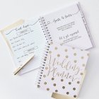 Wedding Planner Bok Guld
