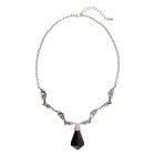 Fladdermus Halsband Med Svart Sten