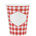 Rutig Picknick Pappersmuggar