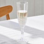 Champagneflöjt Plastglas Genomskinlig