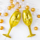 Champagneglas Folieballong