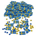 Sveriges Flagga Konfetti