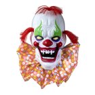Talande Killer Clown Huvud Med Ljus