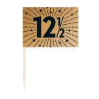 12½ År Tårtflaggor Koppar