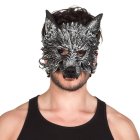 Varulv Halvmask Svart