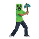 Minecraft® Hacka & Creeper-maskset för barn