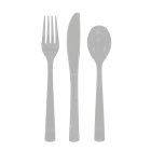 Plastbestick Silver