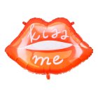 Kiss Me Läppar Folieballong