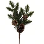 Jul Dekorationsgren Kottar Grön