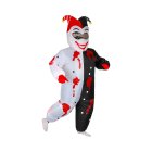 Uppblåsbar Joker Maskeraddräkt Svart/Röd