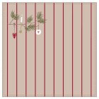 Julefrid Bomullsservett Beige