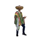 Mexikansk Poncho Maskeraddräkt