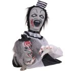 Animatronisk clown-bordsdekoration