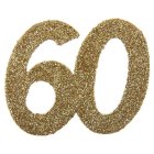 60 År Bordsdekoration Guld