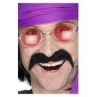 Hippie Självhäftande Mustasch