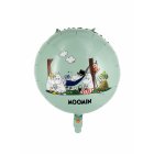 Mumintrollen® Folieballong Mintgrön