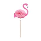 Flamingo Tårtdekorationer Rosa