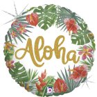 Tropisk Aloha Folieballong