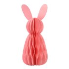 Kanin Honeycomb Dekoration Rosa