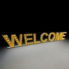 Welcome Lightbox Skylt