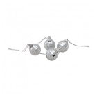 Mini Discokulor Ornament Silver