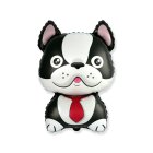 Hund Folieballong Svart/Vit