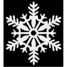 Glittrig Snöflinga Juldekoration