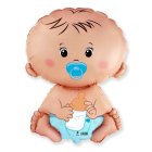 Baby Folieballong Blå
