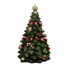 Julgran Med LED Brun