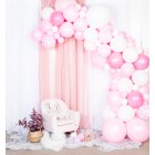 Deluxe Ballongbåge DIY Ljusrosa