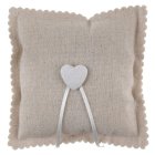 Hjärta Ringkudde Beige