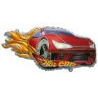 Hot Car Folieballong Röd