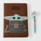 Star Wars® Grogu Anteckningsbok & Kulspetspenna