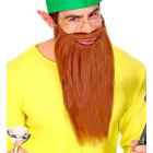Sagodvärg Skägg & Mustasch Brun