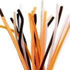 Chenille Piprensare Orange/Svart