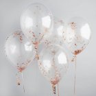 Konfetti Ballonger Roséguld