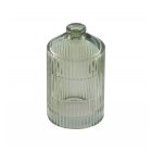 Randig Glasvas Mini Salviagrön