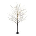 Julgran Med Micro LED Svart
