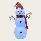Snögubbe Med LED & Timer